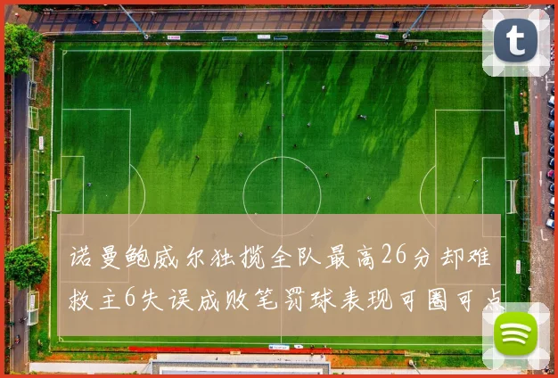 诺曼鲍威尔独揽全队最高26分却难救主6失误成败笔罚球表现可圈可点