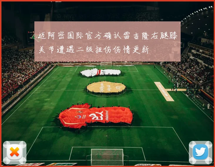 迈阿密国际官方确认雷吉隆右腿膝关节遭遇二级扭伤伤情更新